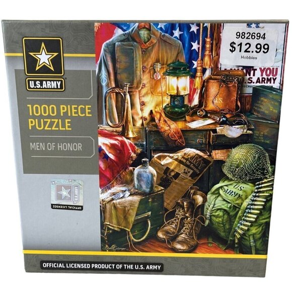 MasterPieces 1000 Piece Jigsaw Puzzle - Men of Honor - 19.25"x26.75" - Picture 1 of 2